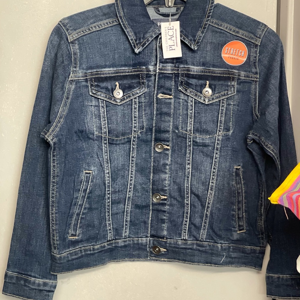 NWT childrens place denim jacket